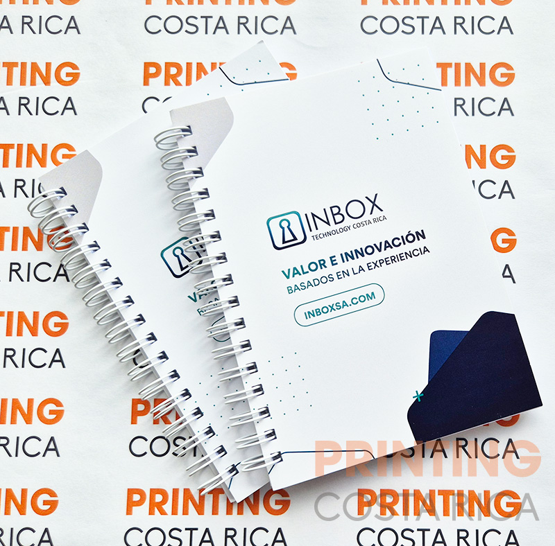 Libretas con resorte metalico