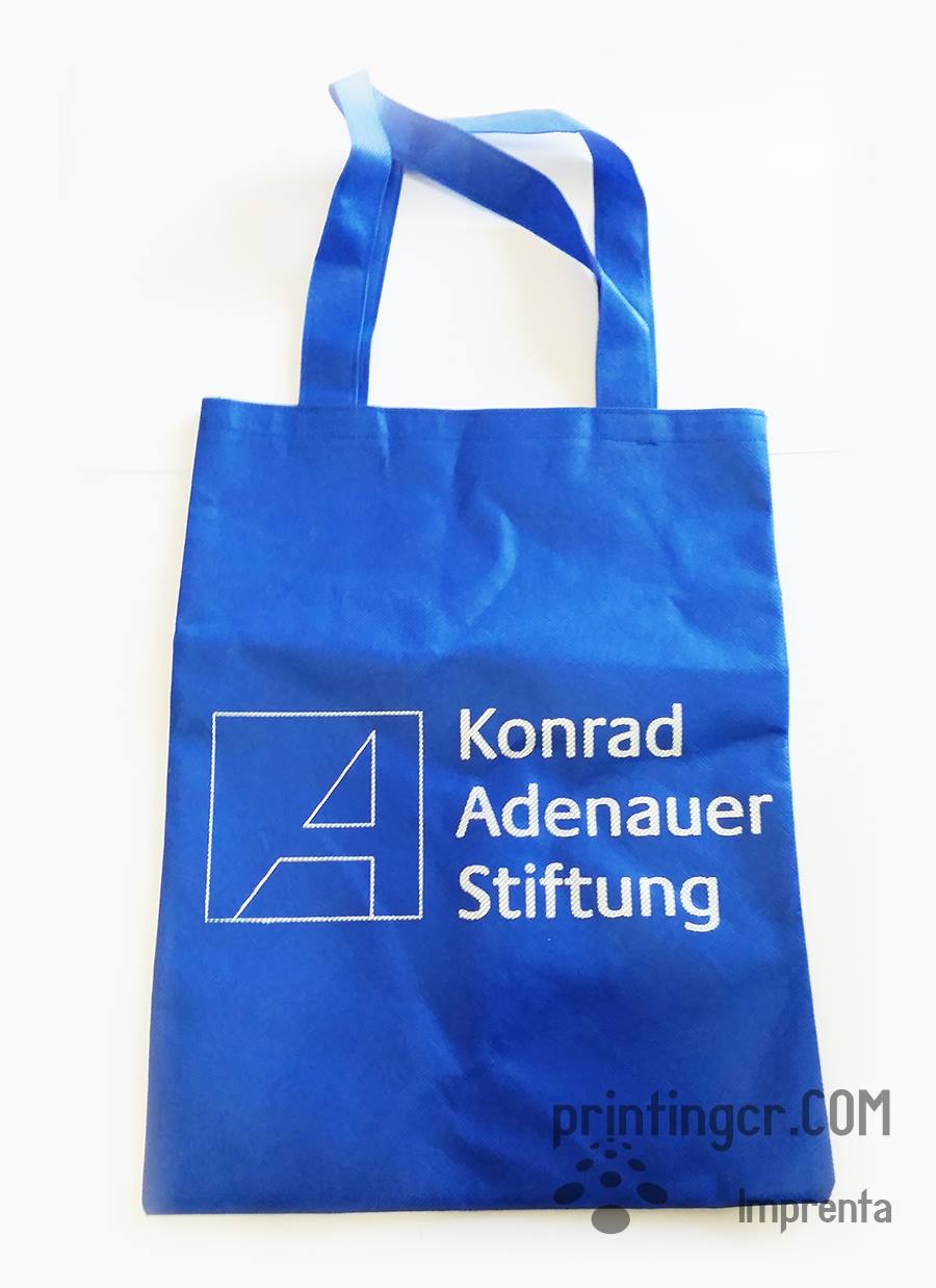 Impresión de bolsas de tela para Konrad Adenauer Stiftung