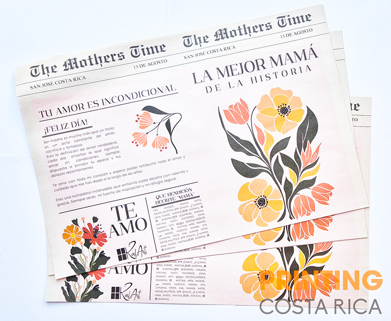 Papel Periódico para envolver regalos