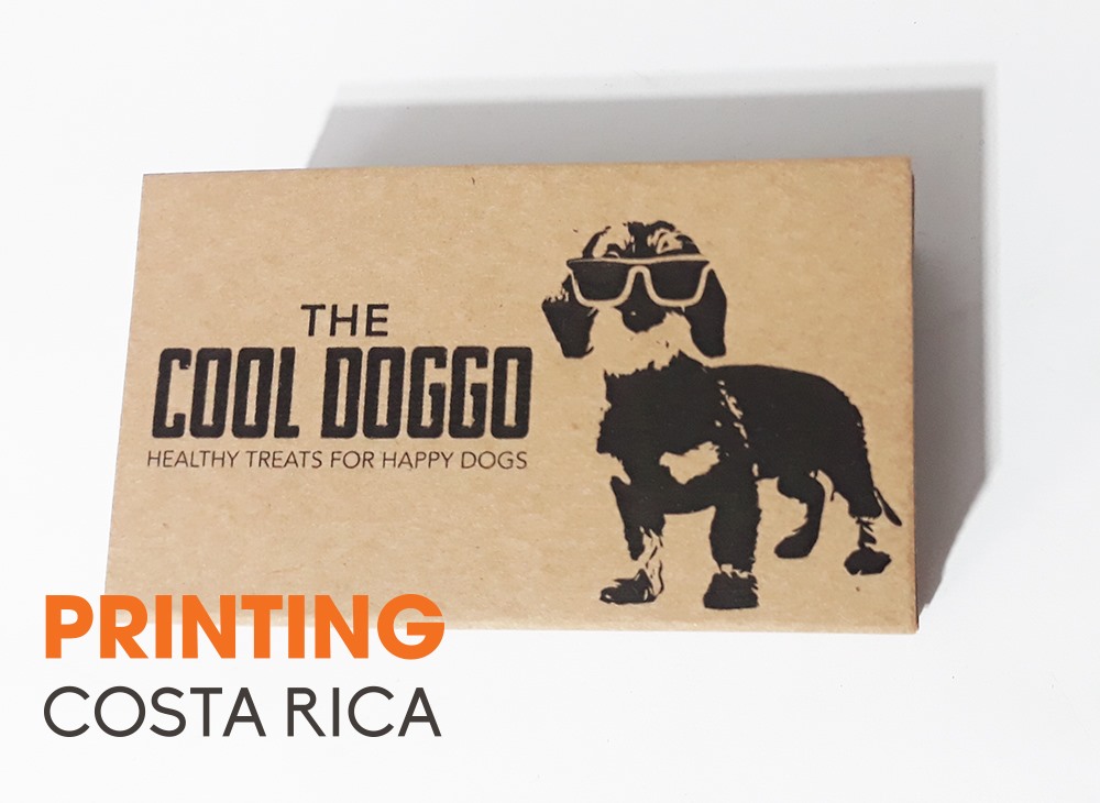 Tarjetas en Kraft para The Cool Doggo